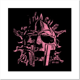 mf doom burn pink Posters and Art